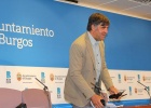 Fernando Gómez ha ejercido de portavoz tras la Junta de Gobierno Local. 